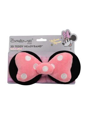 The Creme Shop Disney Minnie Mouse 3D Teddy Headyband Headband Pink